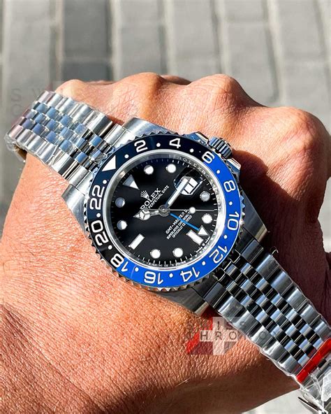 rolex gmt master ii aka batman|Rolex Batman 2023 price.